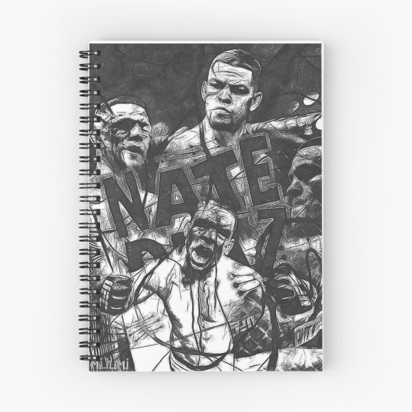 Item preview, Nate Diaz Black And White designed and sold by InfoArts.