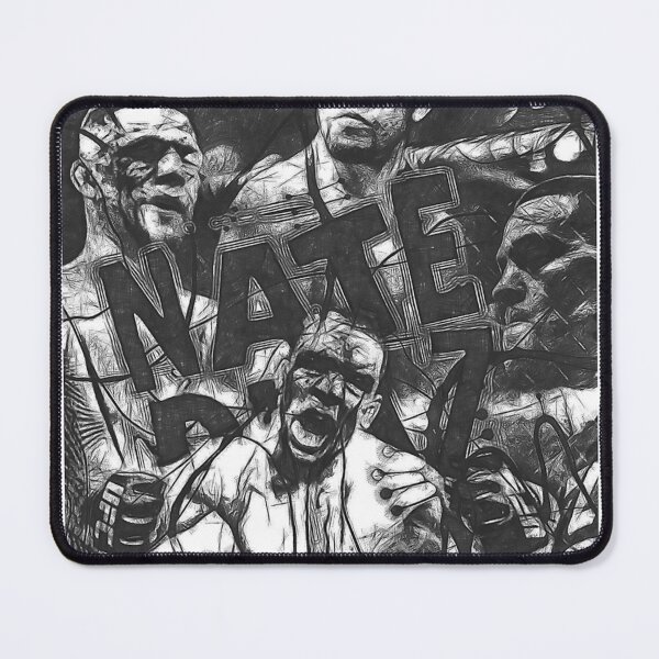 Item preview, Nate Diaz Black And White designed and sold by InfoArts.
