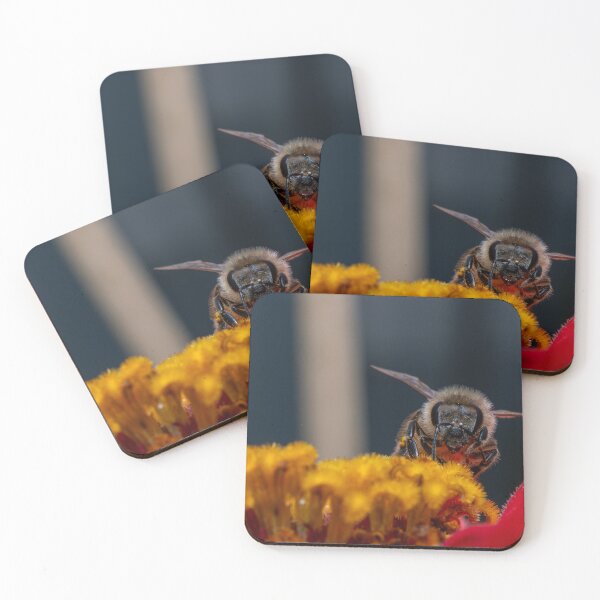 Item preview, Bee on flower designed and sold by GardenMacro.