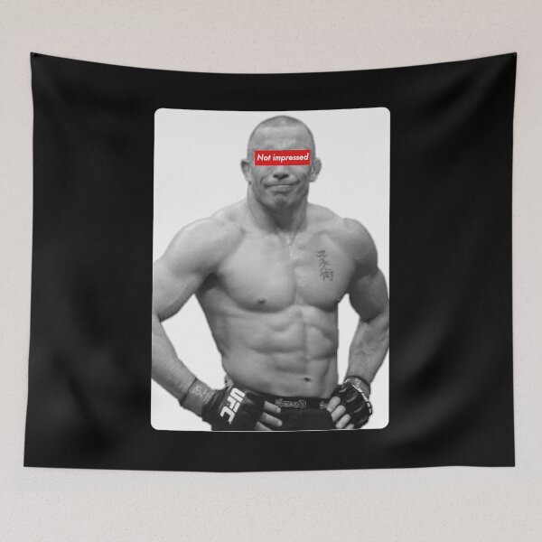 Item preview, Georges Saint Pierre - Not Impressed designed and sold by InfoArts.