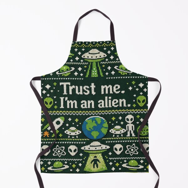 Item preview, Trust me I'm an alien space knitting pattern designed and sold by Mauswohn.