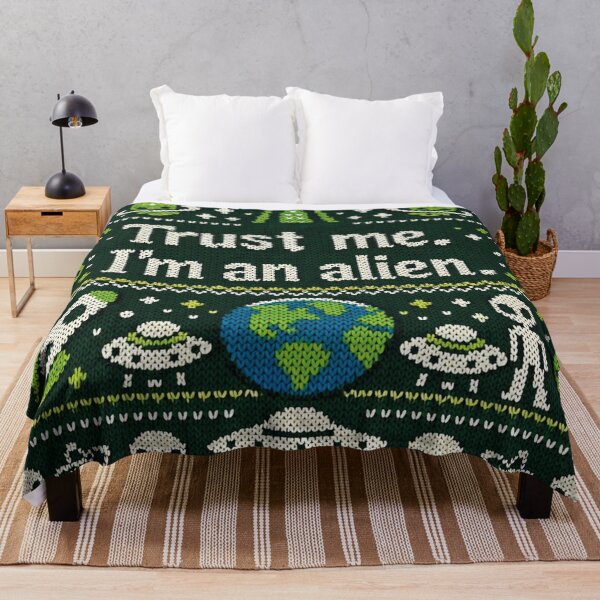 Item preview, Trust me I'm an alien space knitting pattern designed and sold by Mauswohn.