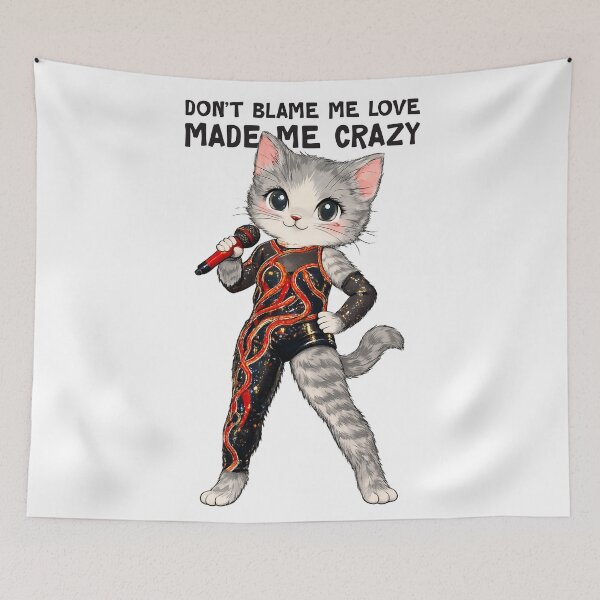 Item preview, Don’t Blame Me Cat  designed and sold by CatEra Studio.