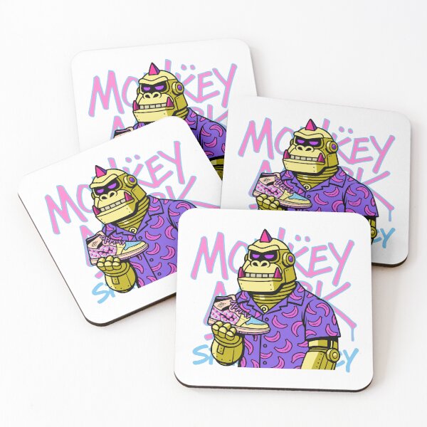 Item preview, MONKEY MARK – Robot Ape Sneaker Style designed and sold by DixTartare.