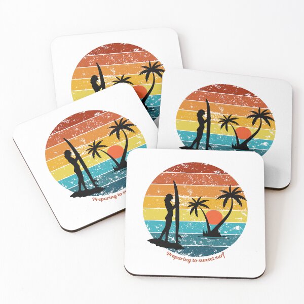 Item preview, Preparing to Sunset Surf designed and sold by Sunrise-craft.