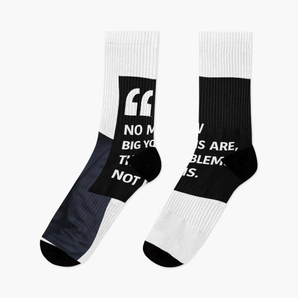 Item preview, Sarcastic Fake Motivational Quote – “Your Problems, Not My Problems” Minimalist Humor Poster designed and sold by StrayaDesign.