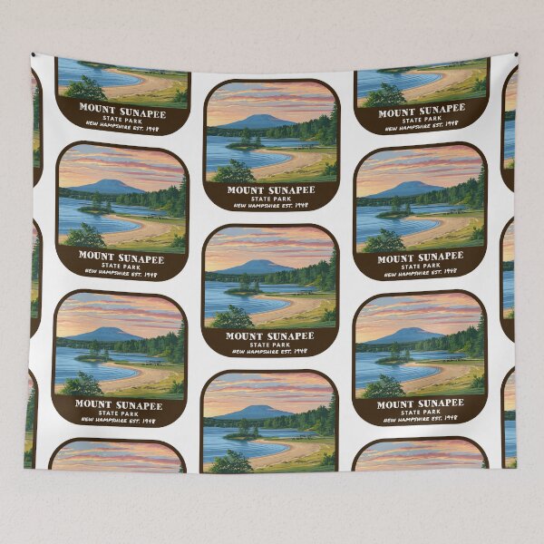 Item preview, Vintage Mount Sunapee State Park (New Hampshire) designed and sold by RabbitK.