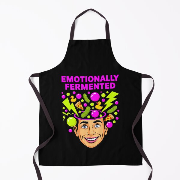 Item preview, Emotionally Fermented Funny ADHD Chaos Meme Design designed and sold by Amanda's Factory.