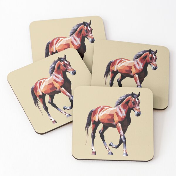 Item preview, Gait horse mosaic designed and sold by designmari.