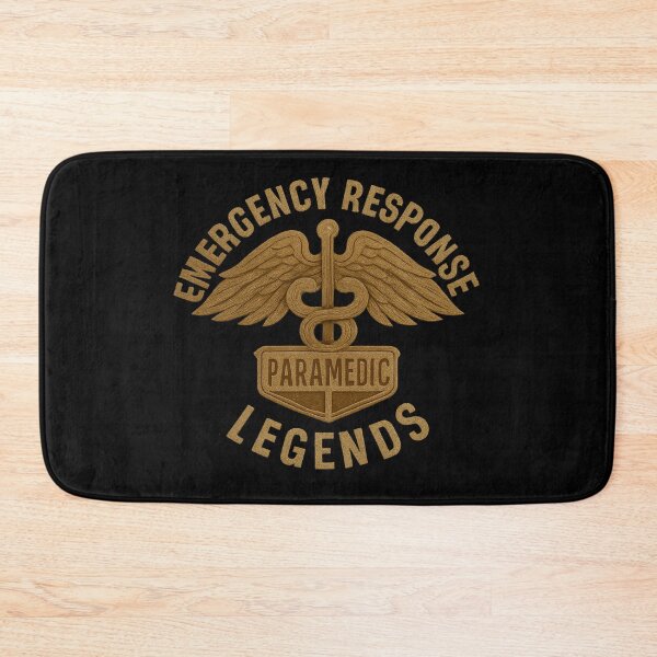 Item preview, Vintage Paramedic Badge - Emergency Response Legends Emblem designed and sold by MKreative Studio.
