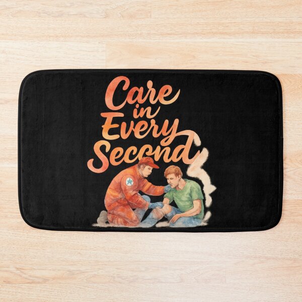 Item preview, Care in Every Second - Watercolor Paramedic Rescue Art designed and sold by MKreative Studio.
