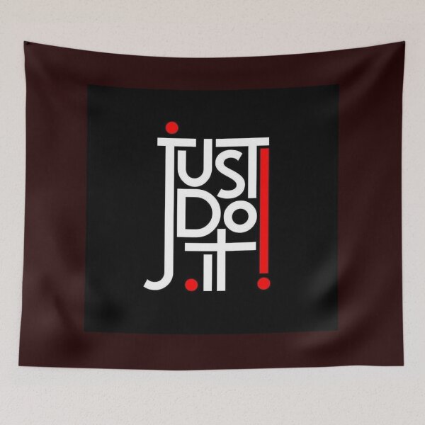 Item preview, Just Do It – Minimal Motivational Typography Design designed and sold by Unstocks.