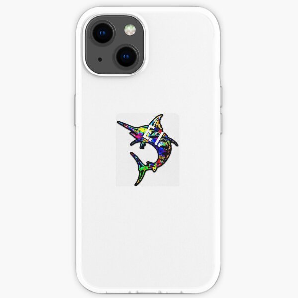Ugly Fish blue marlin iPhone Soft Case