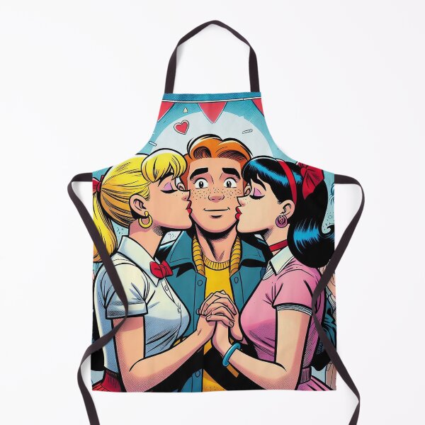 Item preview, Why Choose? – Retro Comic Love Triangle Pop Art Illustration designed and sold by DiamondSkyShirt.