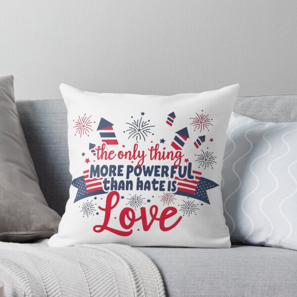 Item preview, The Only Thing More Powerful Than Hate Is Love Protect National Ideals designed and sold by SkeletonsDanger.