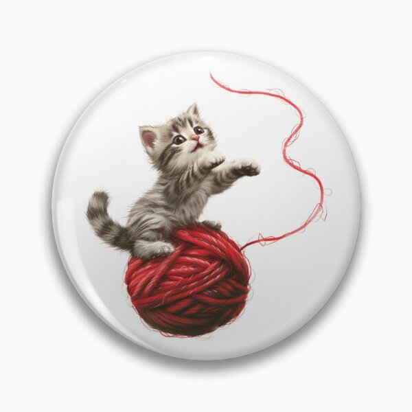 Item preview, Red Fuzzy Ball Fun designed and sold by bubblyrainbow.