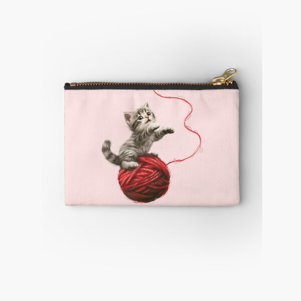 Item preview, Red Fuzzy Ball Fun designed and sold by bubblyrainbow.