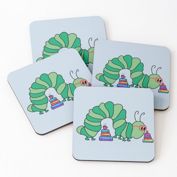 Item preview, Cute book worm designed and sold by ana413.