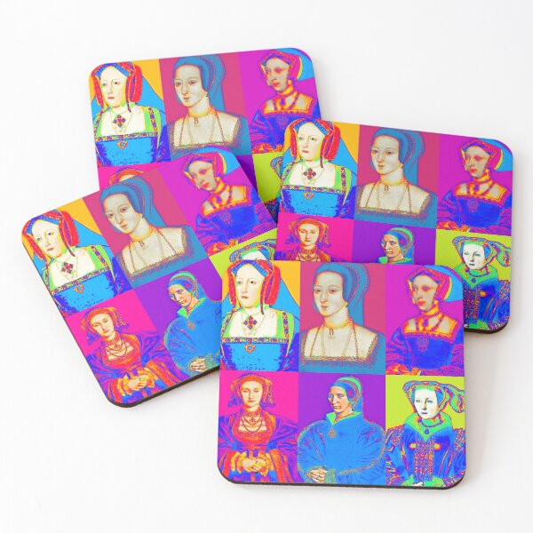 Item preview, The Pop Art Six Wives of Henry VIII designed and sold by CMooreWorx.
