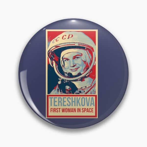Item preview, Tereshkova First Woman In Space - Cosmonauts designed and sold by CMooreWorx.