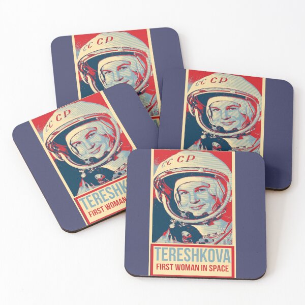 Item preview, Tereshkova First Woman In Space - Cosmonauts designed and sold by CMooreWorx.