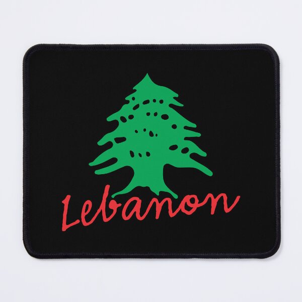 Item preview, Lebanon Name with Lebanese Flag Cedar Tree Design designed and sold by Hurriyyatee.