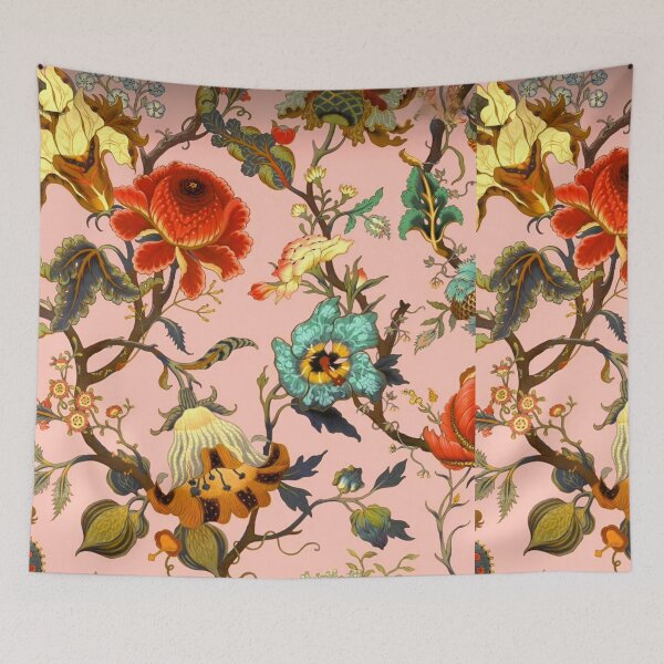 Item preview, Amaranth Pink Formal Floral Home Decor Print designed and sold by CMooreWorx.