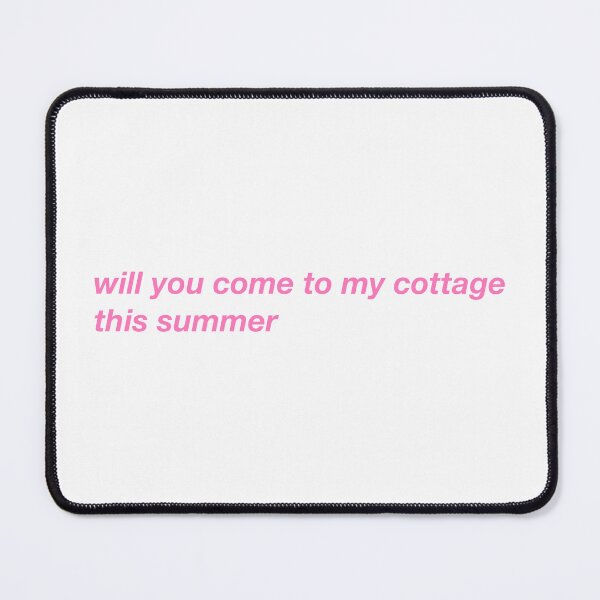 Item preview, Will you come to my cottage this summer? Heated Rivalry Sticker designed and sold by JewelsDesignss.