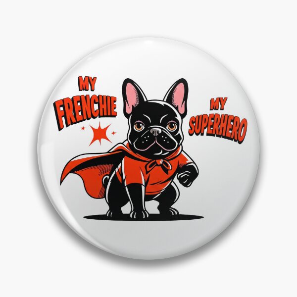 Item preview, My Frenchie, My Superhero I Comic Style French Bulldog Design  designed and sold by Bodjo59.