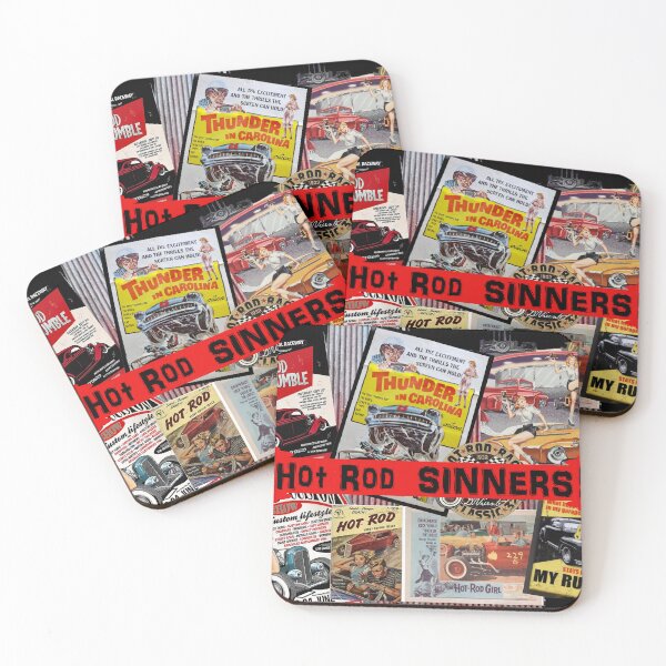 Item preview, HOT ROD SINNERS VINTAGE LOOK ATTIRE and DECOR designed and sold by Barbara Jean Photo Art And Design.