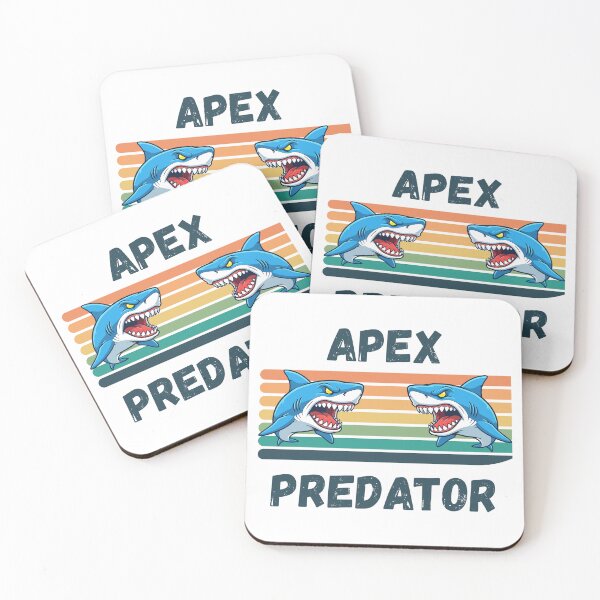 Item preview,  Apex Predator Vintage Shark Retro Ocean Wildlife Graphic Design designed and sold by KapiPrint.