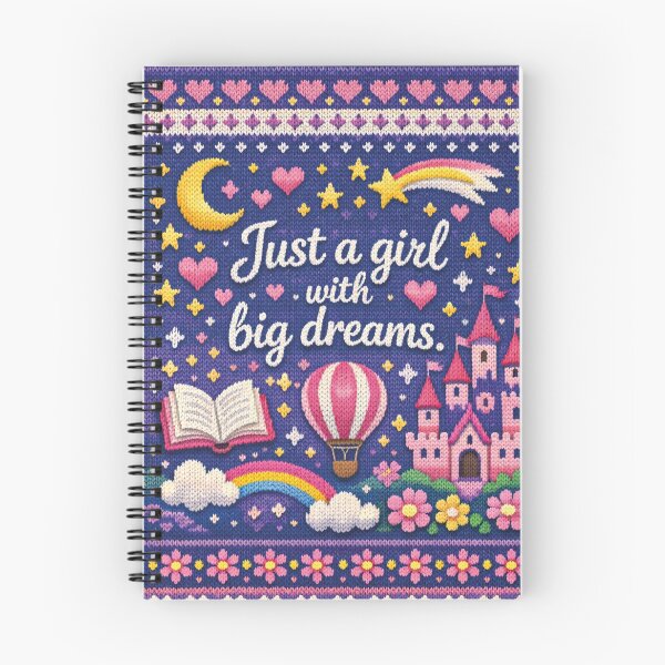 Item preview, Girl With Big Dreams Fairytale Castle Knitting Pattern Design designed and sold by Mauswohn.