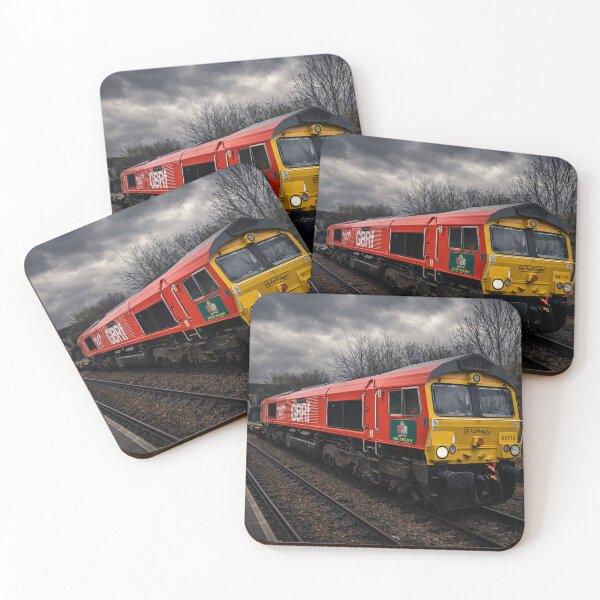 Item preview, Class 66, 66710 at South Wigston – Winter Freight Power designed and sold by philpace.