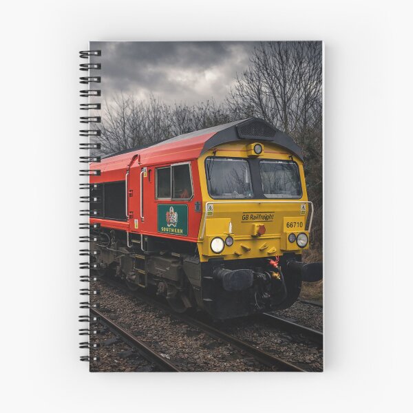 Item preview, Class 66, 66710 at South Wigston – Winter Freight Power designed and sold by philpace.
