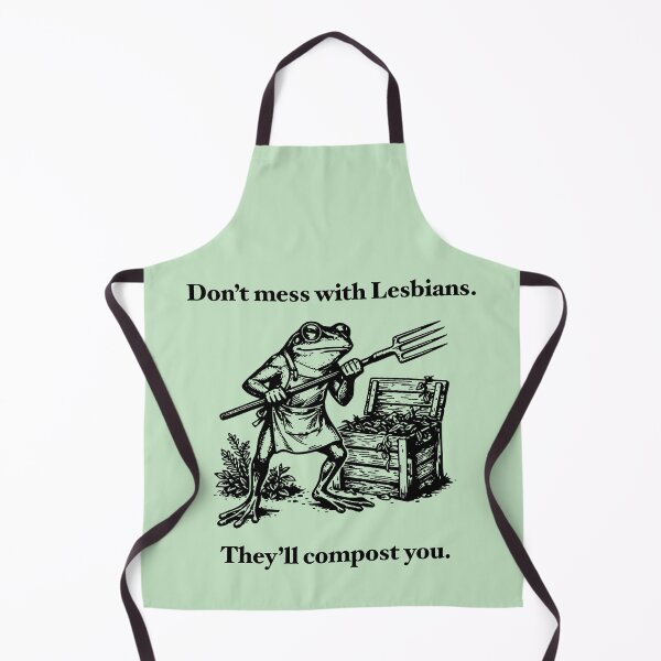 Item preview, Don't Mess With Lesbians designed and sold by leafsquare.