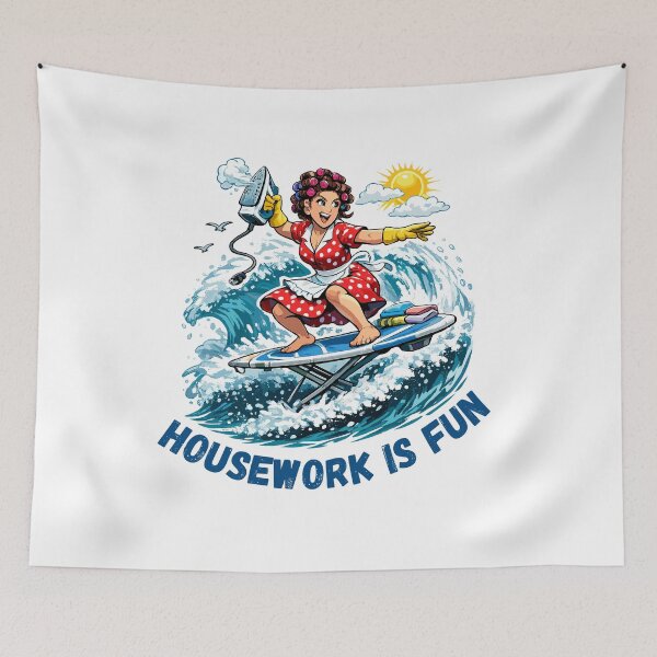 Item preview, Housework is Fun designed and sold by aipolohu.