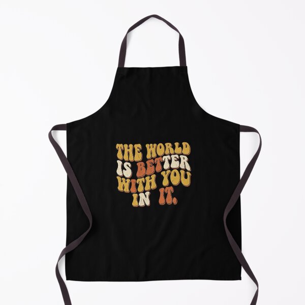 Item preview, The World Is Better With You - Retro 70s Typography designed and sold by MotivaChic.