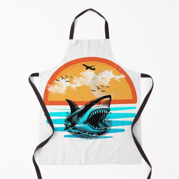 Item preview, Born To Bite Vintage Great White Shark Retro Ocean Predator Design designed and sold by KapiPrint.