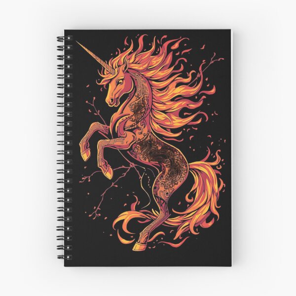 Item preview, Fire unicorn designed and sold by whatthefoxsays.