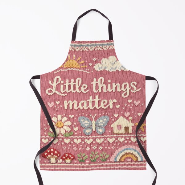 Item preview, Little Things Matter Mindfulness Knitting Pattern Design designed and sold by Mauswohn.