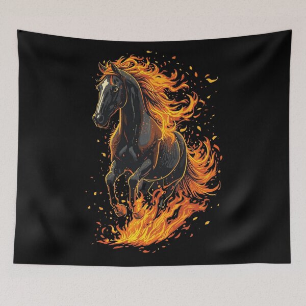 Item preview, Fire horse designed and sold by whatthefoxsays.