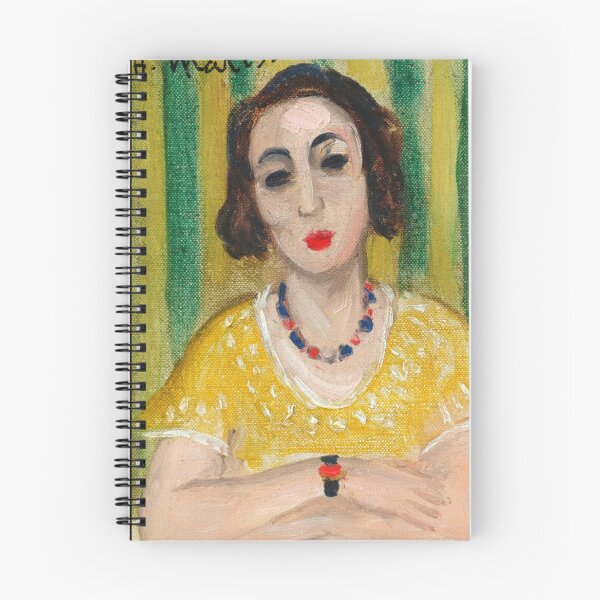 Item preview, Henriette Robe Jaune by Henri Matisse: Fauvist Portrait Fine Art Print designed and sold by artofuniverse.