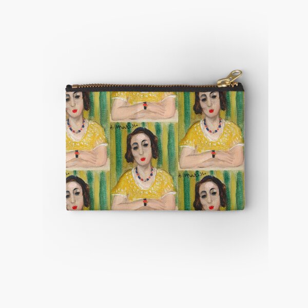 Item preview, Henriette Robe Jaune by Henri Matisse: Fauvist Portrait Fine Art Print designed and sold by artofuniverse.