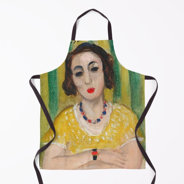 Item preview, Henriette Robe Jaune by Henri Matisse: Fauvist Portrait Fine Art Print designed and sold by artofuniverse.