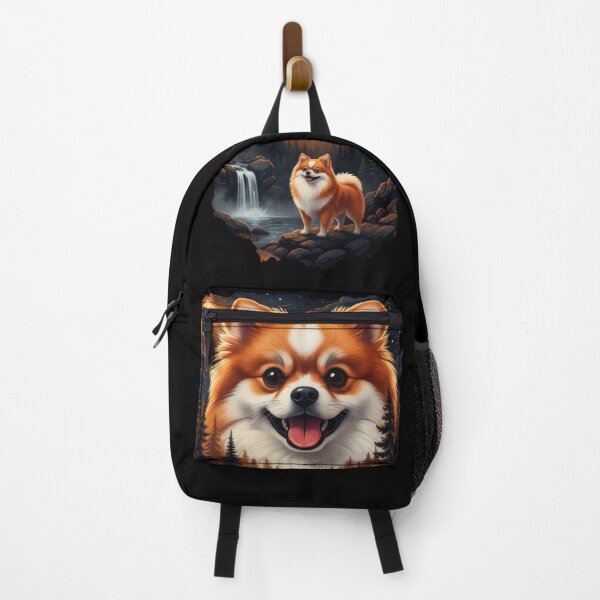 Item preview, Vintage 90S Pomeranian Howling At The Moon designed and sold by Stotee.