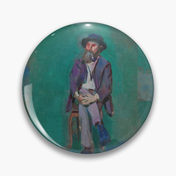 Item preview, Homme Assis by Henri Matisse: Fauvist Portrait Fine Art Print designed and sold by artofuniverse.
