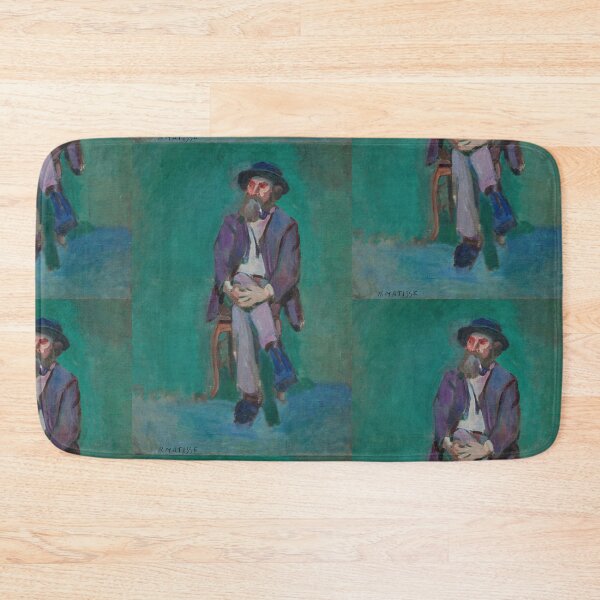 Item preview, Homme Assis by Henri Matisse: Fauvist Portrait Fine Art Print designed and sold by artofuniverse.