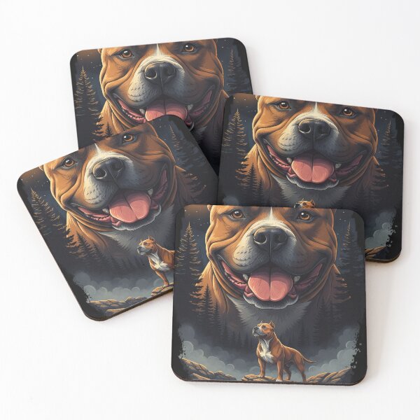 Item preview, Vintage 90S American Bully Howling At The Moon designed and sold by Stotee.