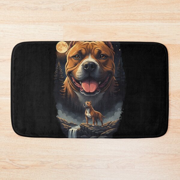 Item preview, Vintage 90S American Bully Howling At The Moon designed and sold by Stotee.