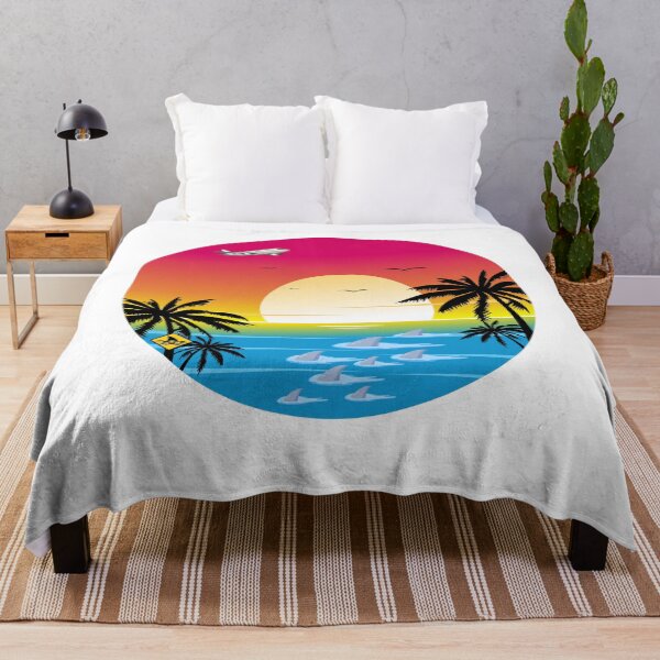 Item preview, Ocean Hunter Vintage Shark Deep Sea Predator Retro Marine Design designed and sold by KapiPrint.